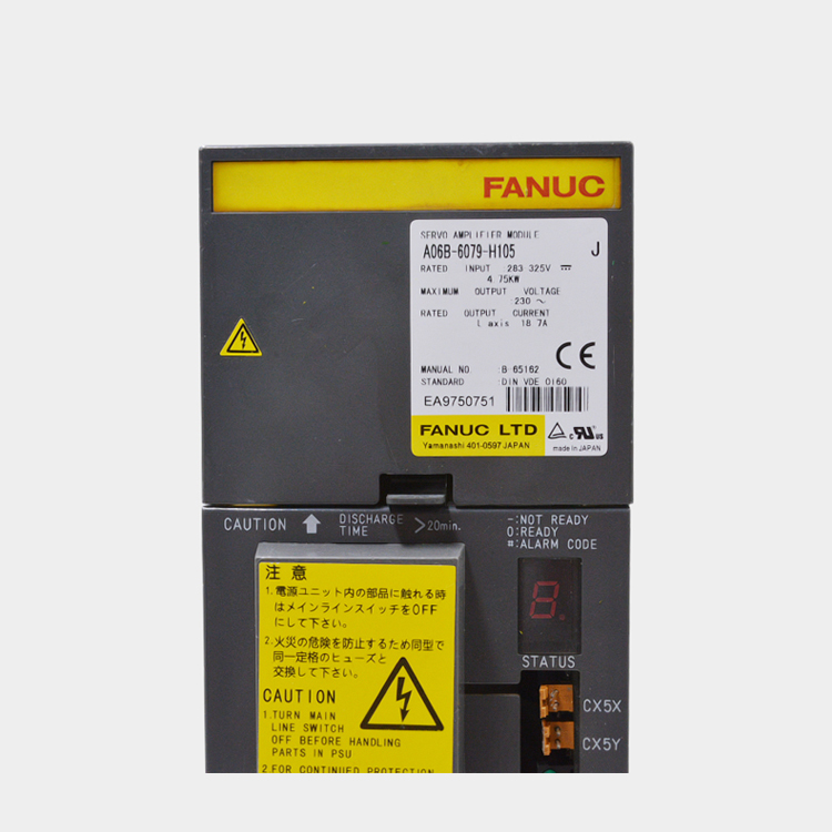 2021 Latest Design Motor Fanuc - Japan original fanuc servo amplifier A06B-6079-H105 – Weite detail pictures